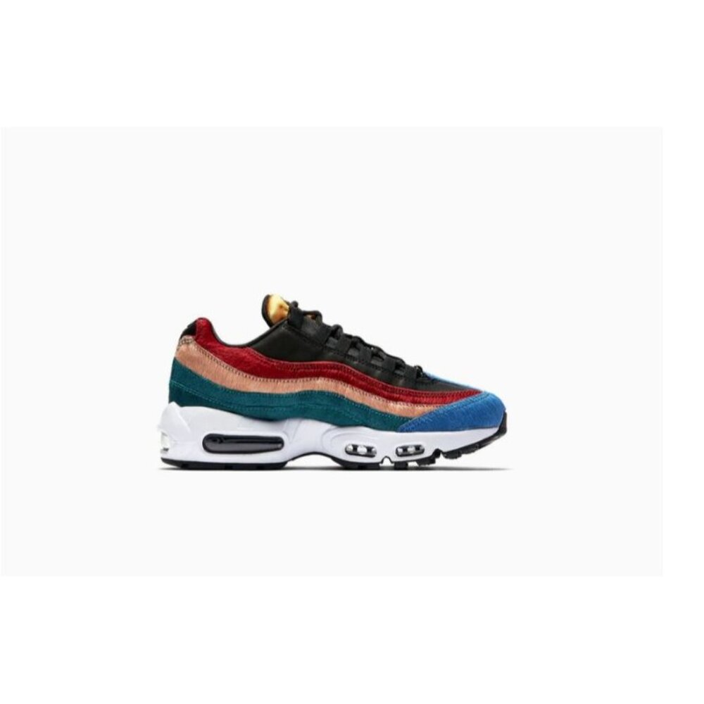 Nike Air Max 95 'Multicolor Pony Hair' 807443-003 - Size 7.5 - Picture 2 of 8